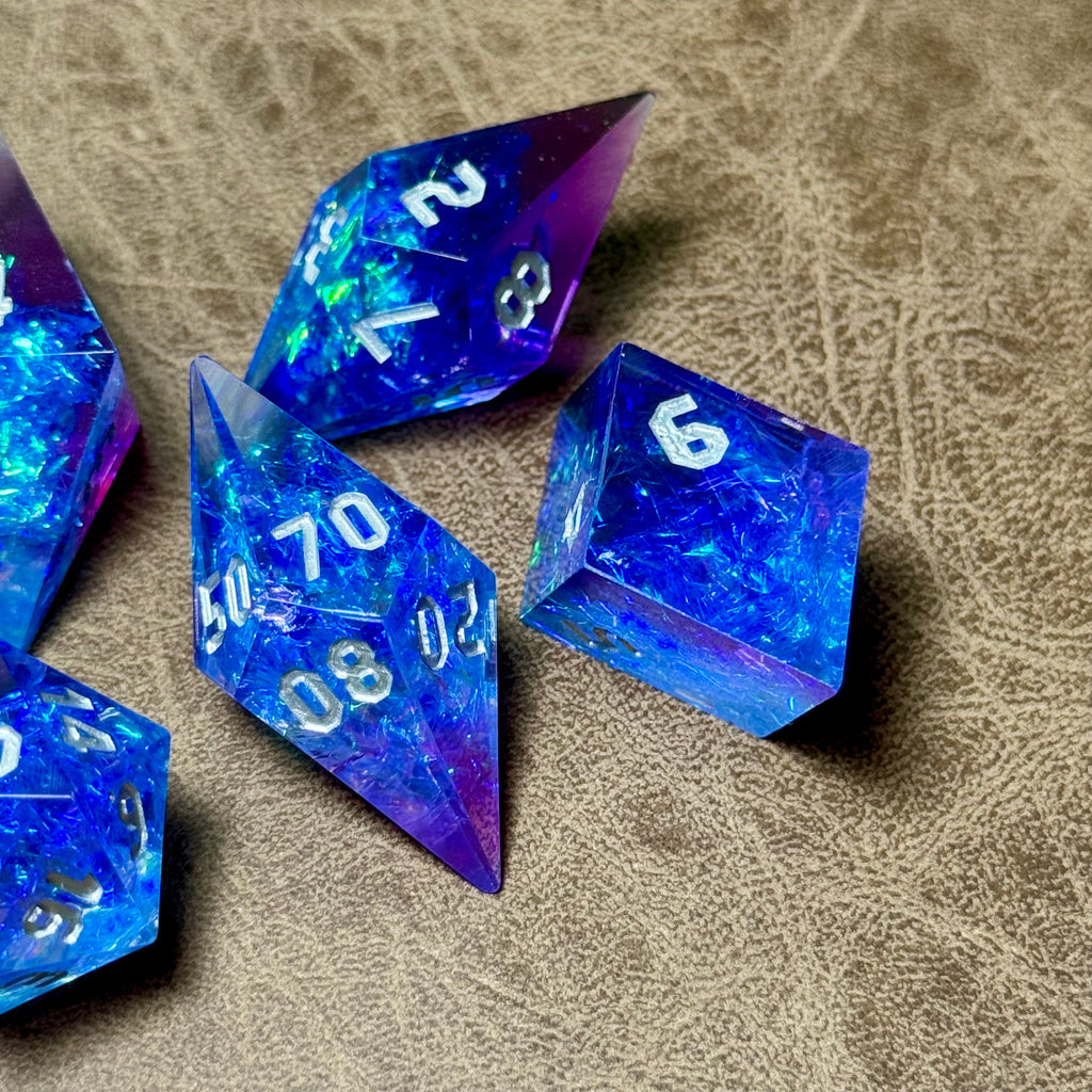 IceForge Dice Canada - Astral Current – Crystalspire Dice Set