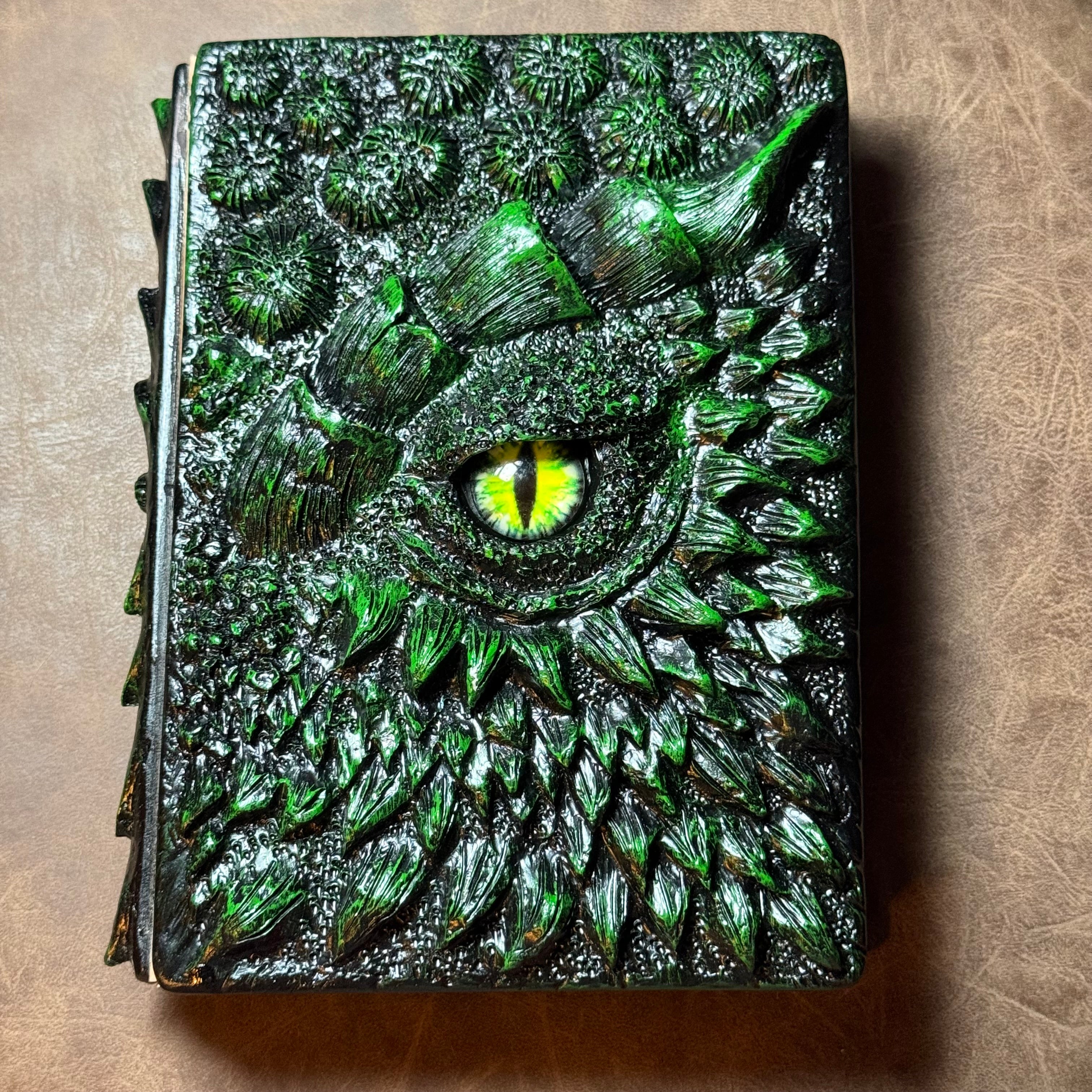 IceForge Dice Canada - Resin Dragon Eye A5 Fantasy Notebook