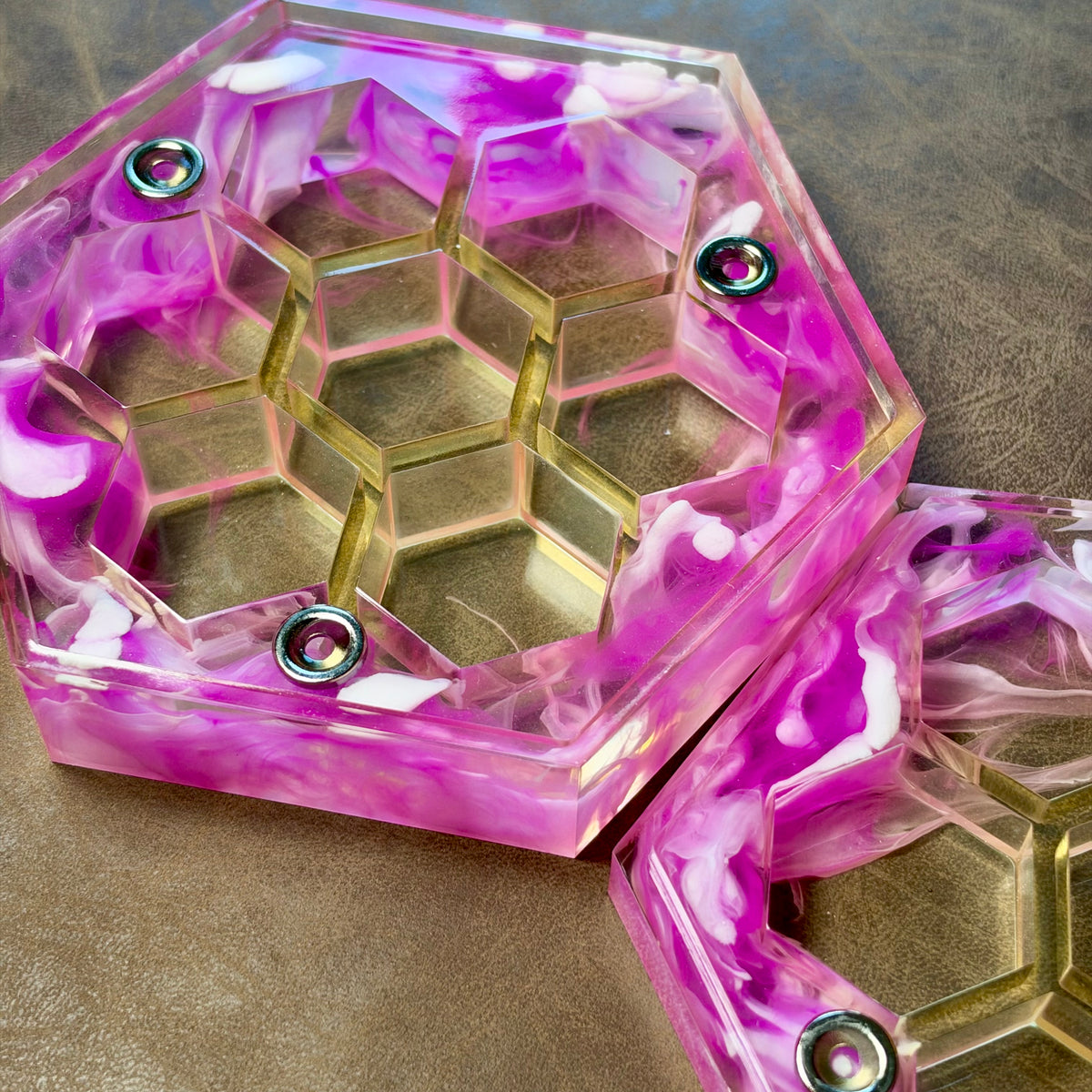 Violet Coil – Hex Dice Box