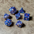 Corsair Kingdom – Azure Doubloon – Metal Dice Set