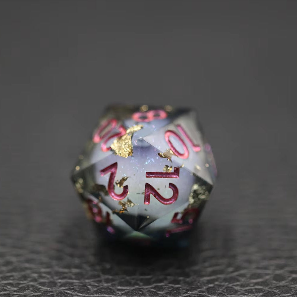 IceForge Dice Canada - Nebula Bloom – Liquid Core Dice Set