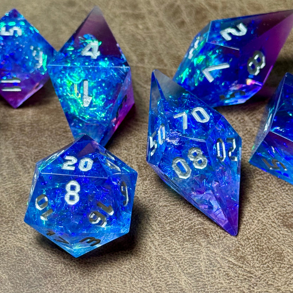 IceForge Dice Canada - Astral Current – Crystalspire Dice Set