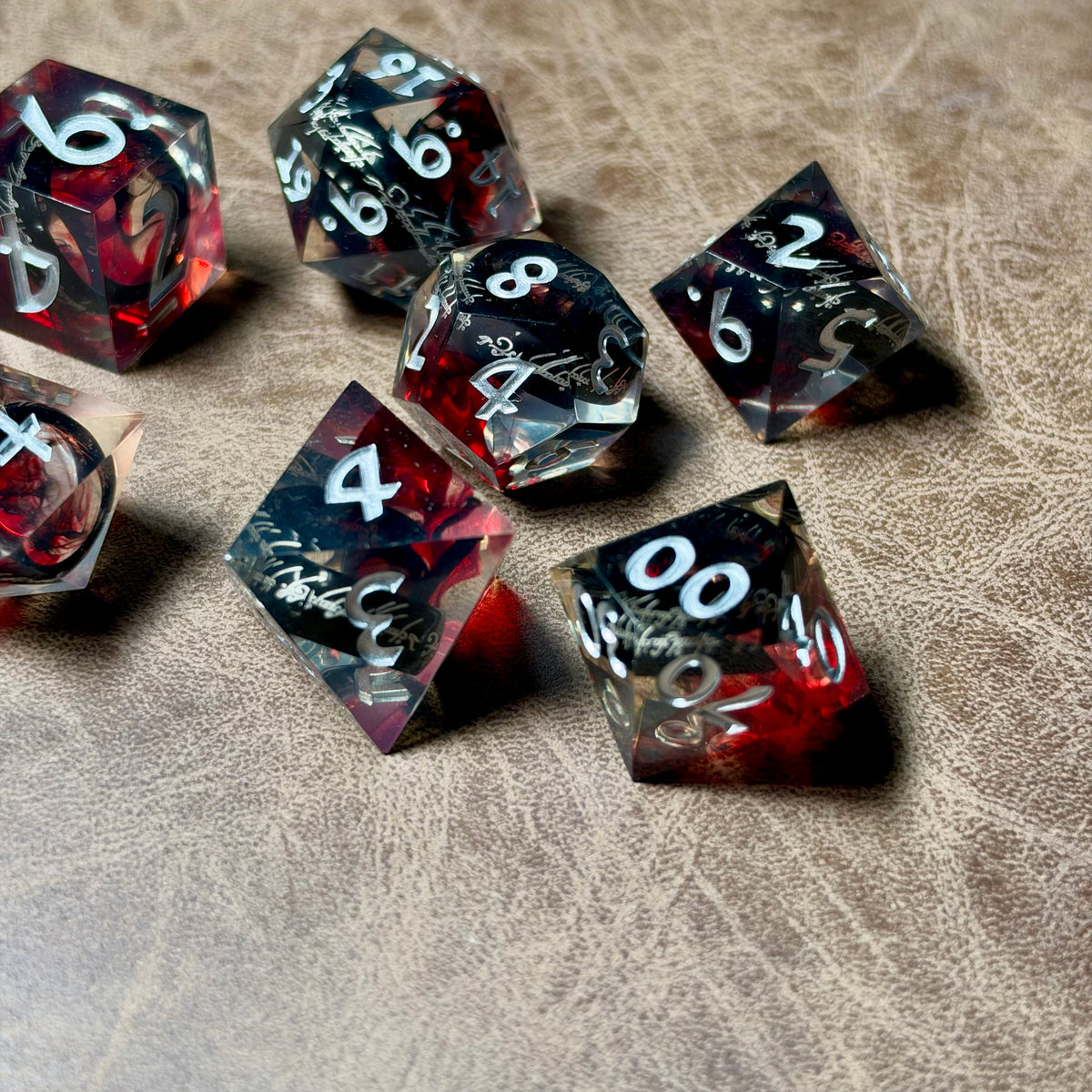IceForge Dice Canada - Ring of Bloodscript – Dice Set