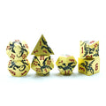 IceForge Dice Canada - Shadowflame Heraldry – Metal Dice Set