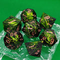 Verdant Thorn – Sharp Edge Resin Dice Set