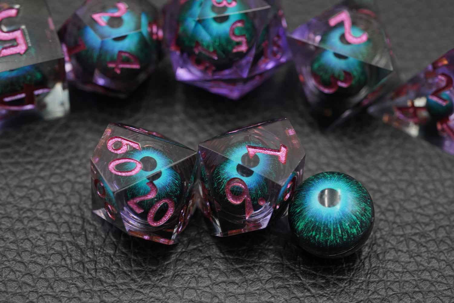 IceForge Dice Canada - Abyssgaze – Dragon Eye Dice Set