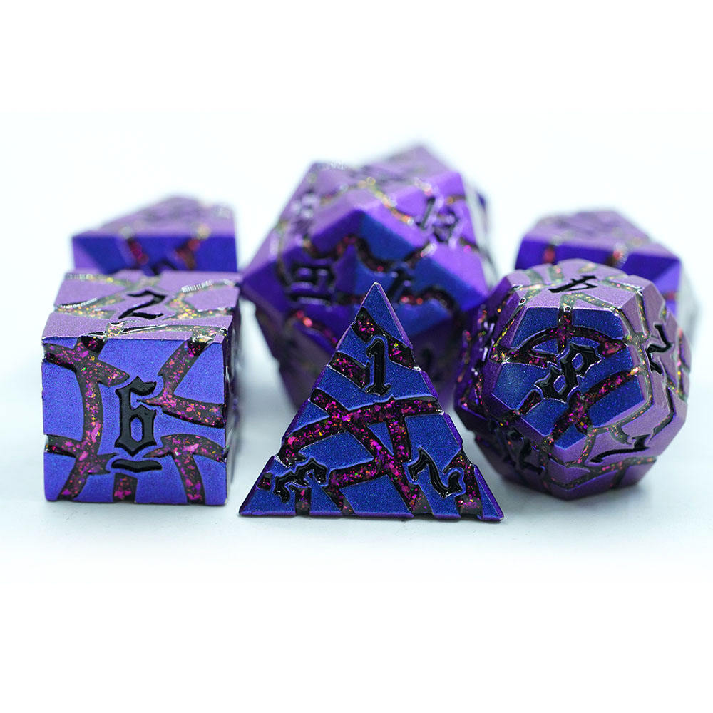 Fractureforge – Prism Break – Metal Dice Set