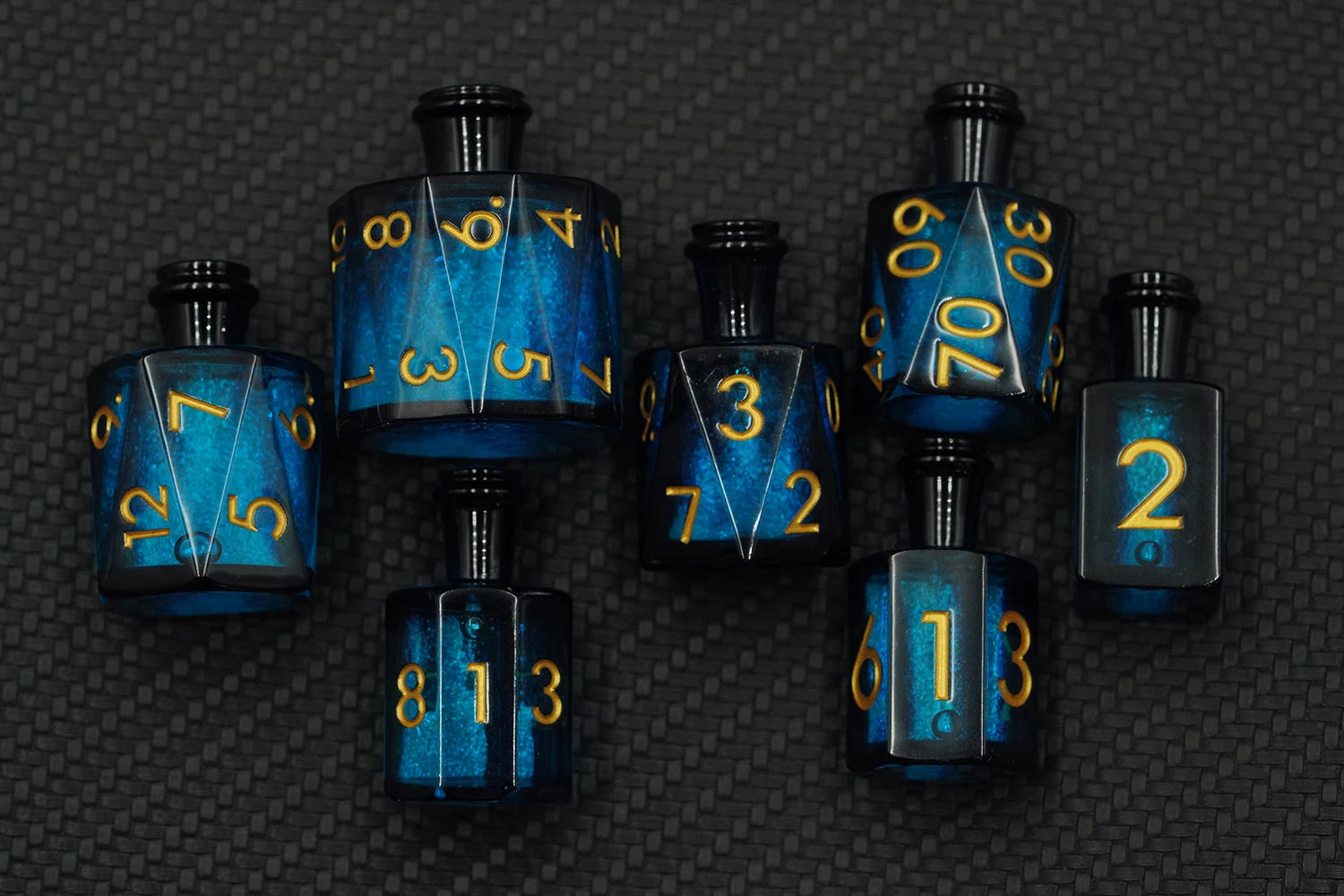 IceForge Dice Canada - Potion of Abyssglass – Liquid Core Dice Set