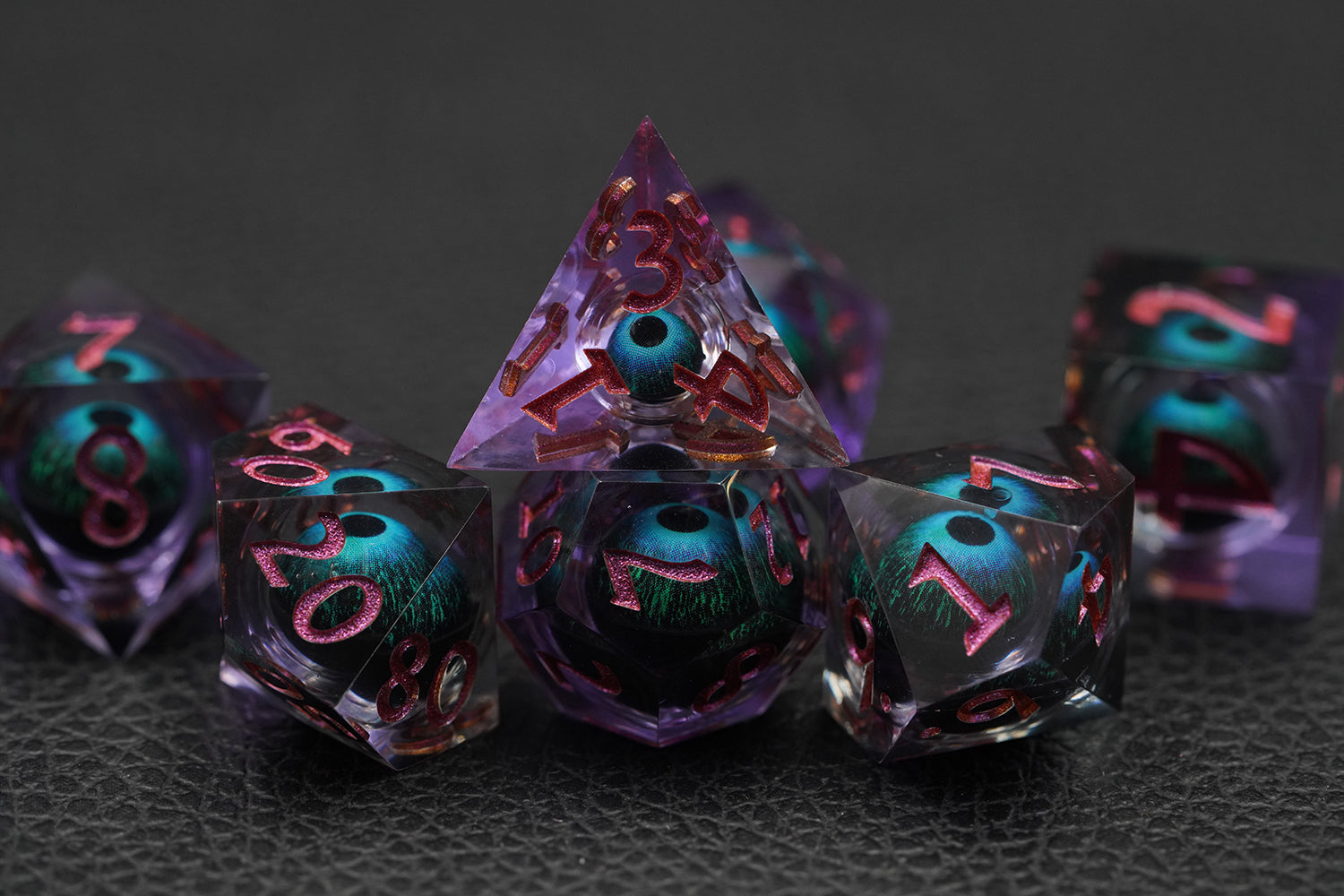 IceForge Dice Canada - Abyssgaze – Dragon Eye Dice Set