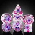 IceForge Dice Canada - Blossom Veil – Sharp Edge Dice Set
