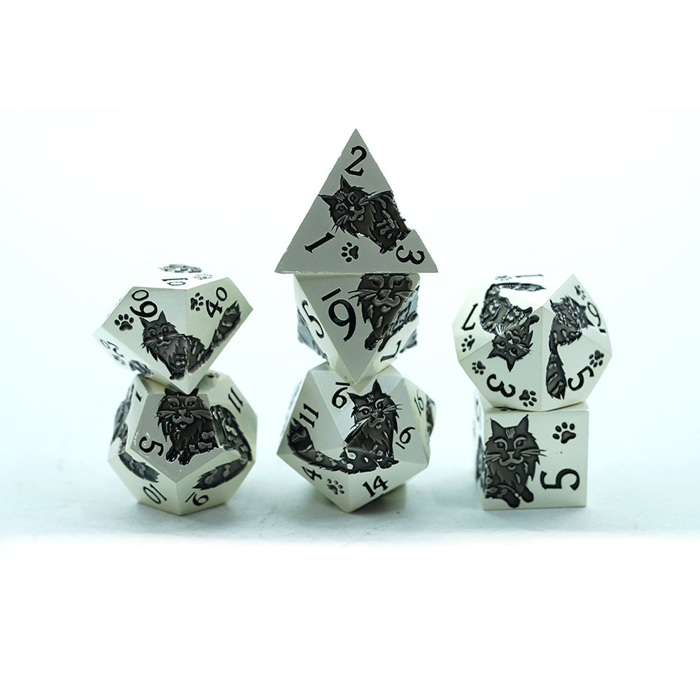 IceForge Dice Canada - Moonlit Regent - Familiar Whiskers: Regal Edition