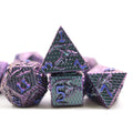 IceForge Dice Canada - Twilight Aether-Scale – Metal Dice Set