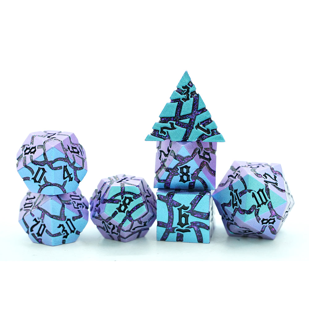 Eldritch Fracture – Metal Dice Set