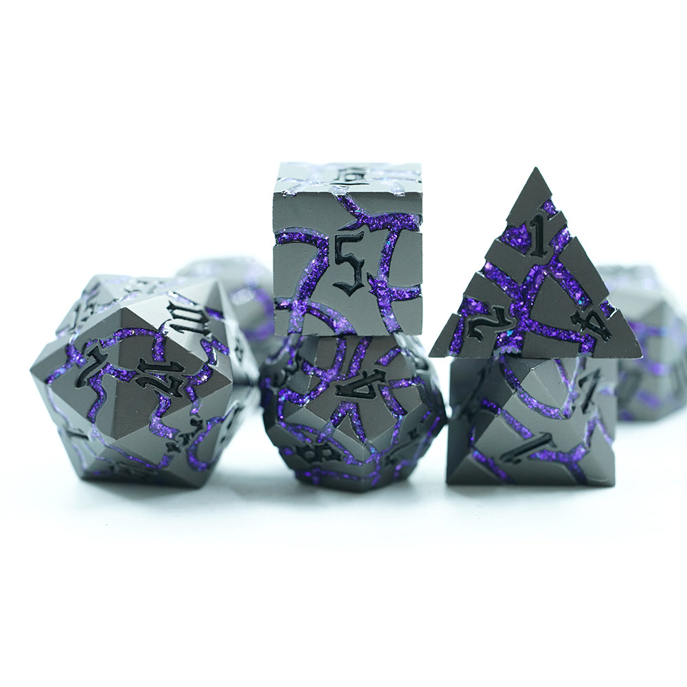 IceForge Dice Canada - Nightshard – Metal Dice Set
