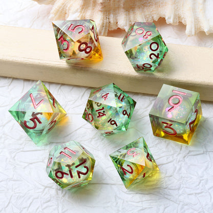 IceForge Dice Canada - Dragon’s Hoard Liquid Core Dice Set