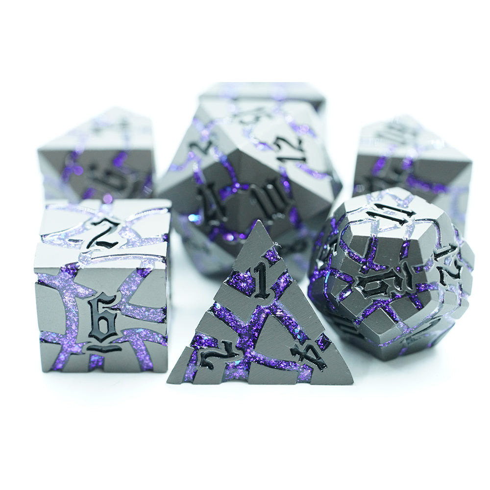 IceForge Dice Canada - Nightshard – Metal Dice Set