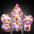 Sunpetal Prism – Sharp Edge Dice Set
