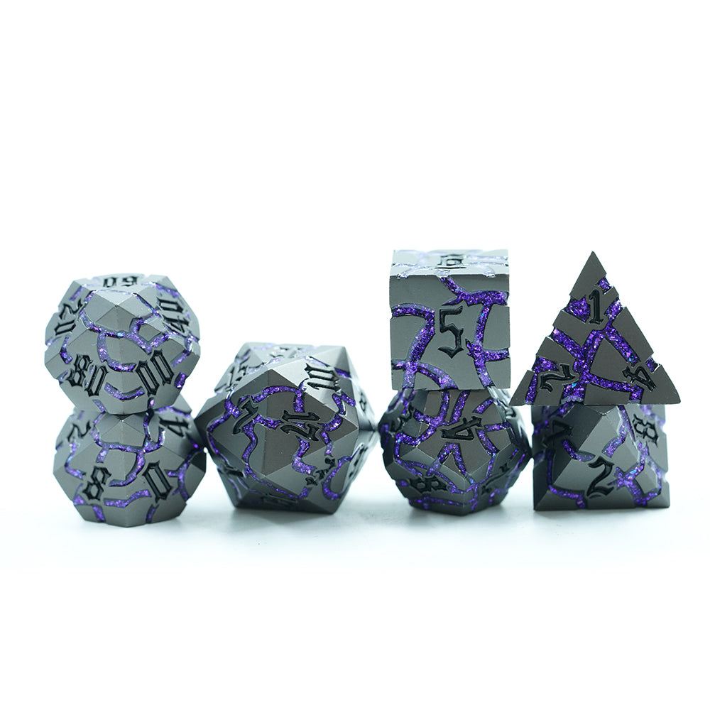 IceForge Dice Canada - Nightshard – Metal Dice Set