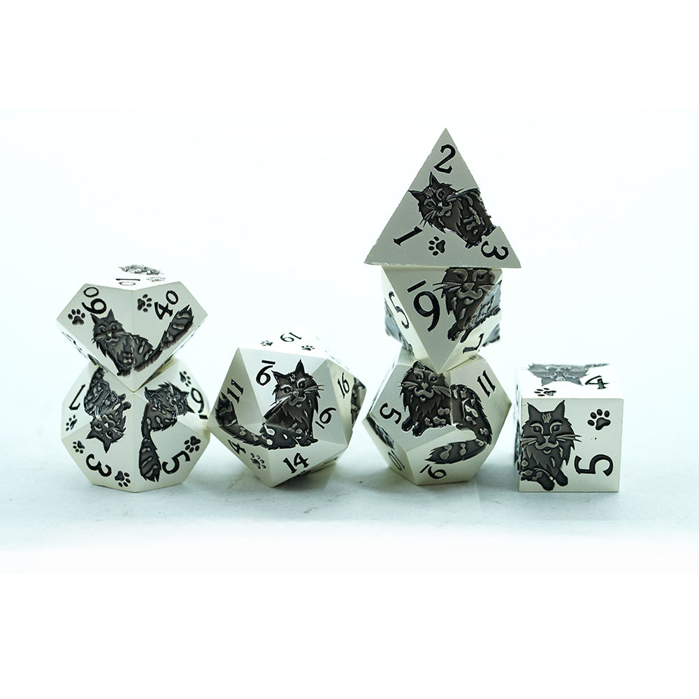 IceForge Dice Canada - Moonlit Regent - Familiar Whiskers: Regal Edition