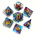 Astral Dragon's Gaze – Liquid Core Dice Set