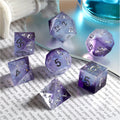 IceForge Dice Canada - Starlight Mirage Sharp Edge Dice Set