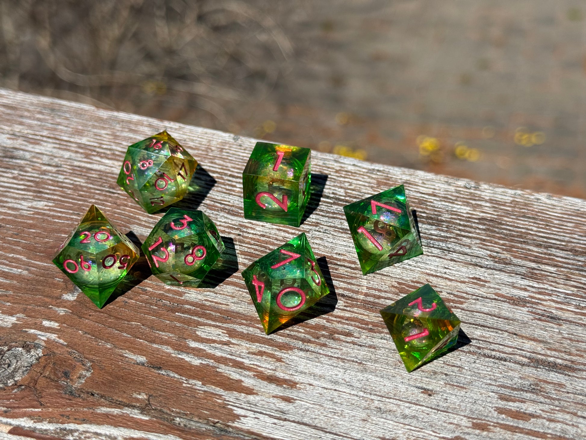 IceForge Dice Canada - Dragon’s Hoard Liquid Core Dice Set