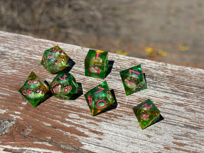 IceForge Dice Canada - Dragon’s Hoard Liquid Core Dice Set