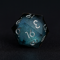 IceForge Dice Canada - Glacierfall Colossus – Jumbo D20 (33mm)