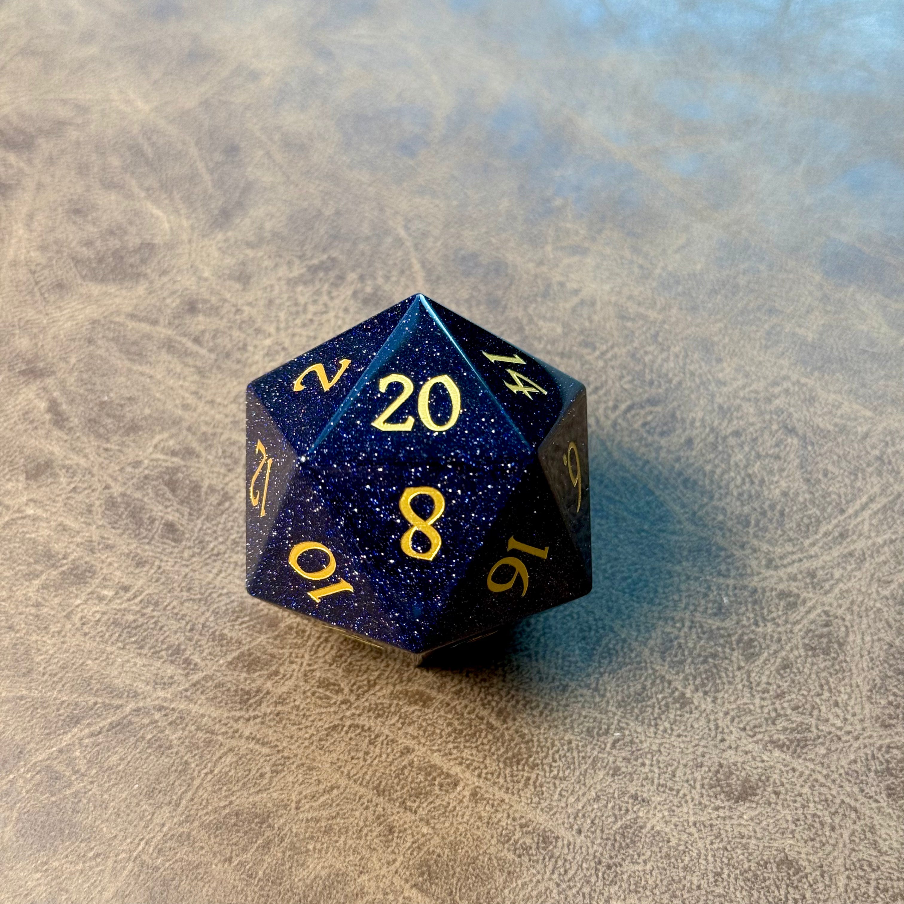 Astral Nightstone Colossus - Jumbo D20 (35mm)
