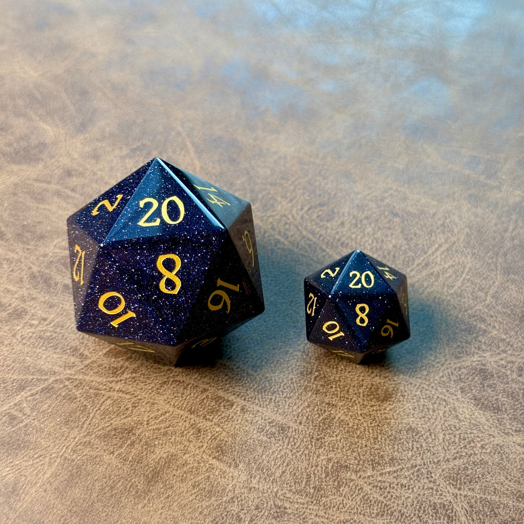 Astral Nightstone Colossus - Jumbo D20 (35mm)
