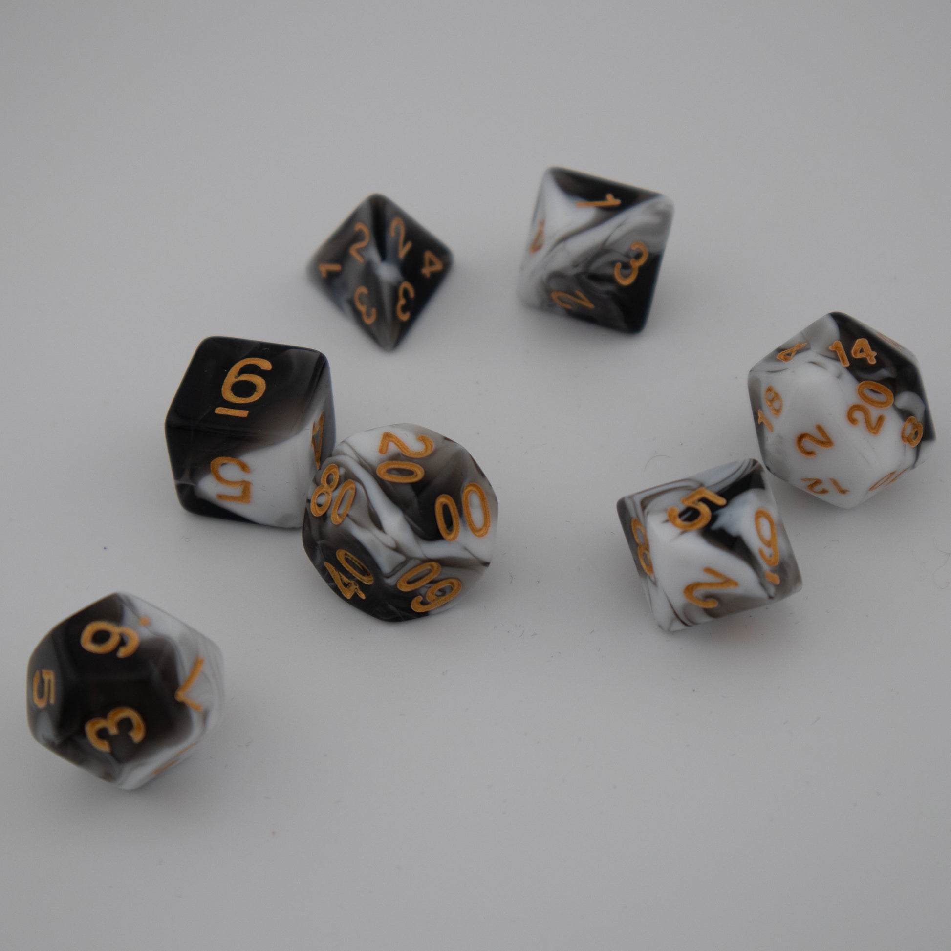IceForge Dice Canada - Shadow Veil Dice Set