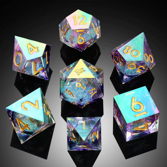 IceForge Dice Canada - Prismcore Aurora – Liquid Core Dice Set