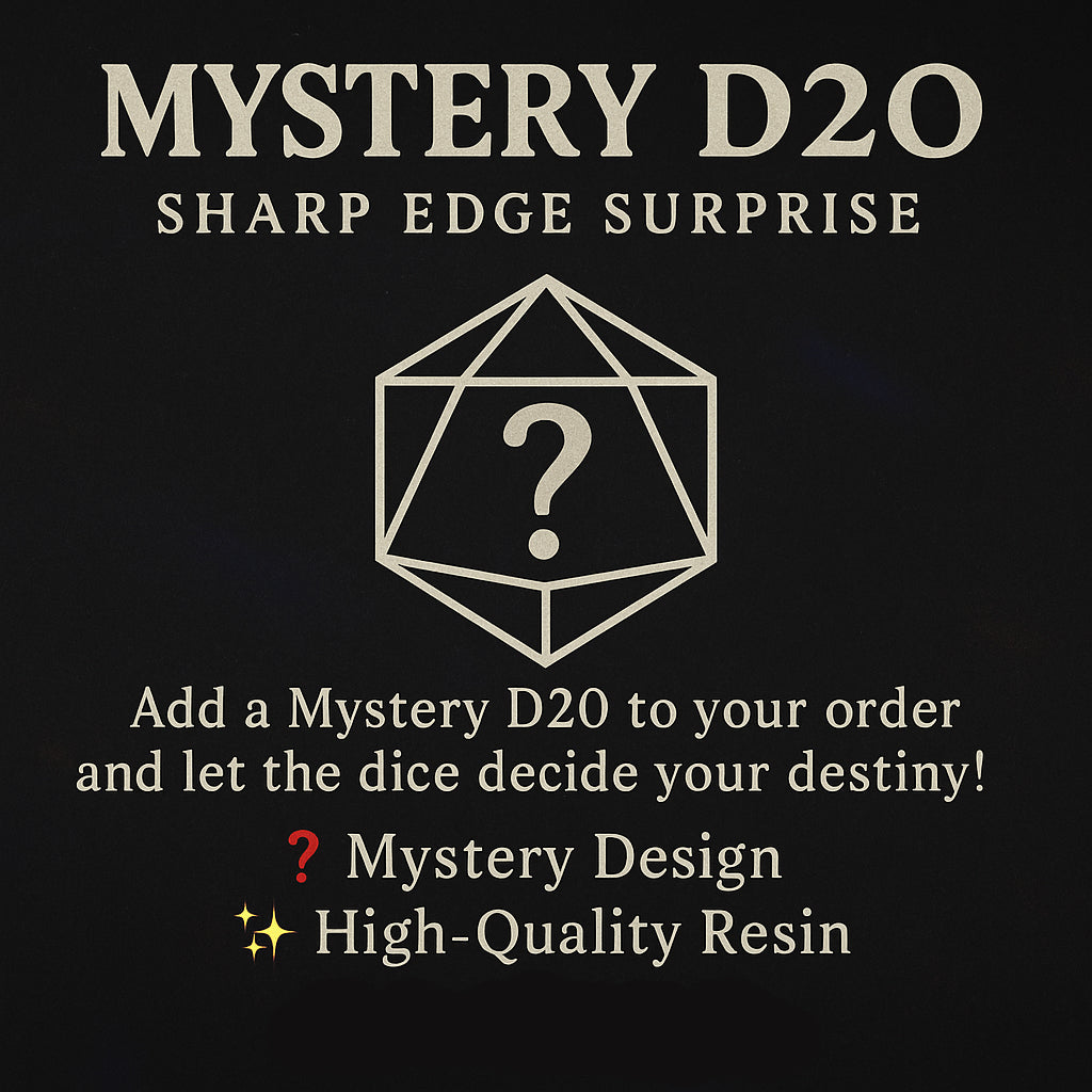 IceForge Dice Canada - Mystery D20 – Sharp Edge Surprise
