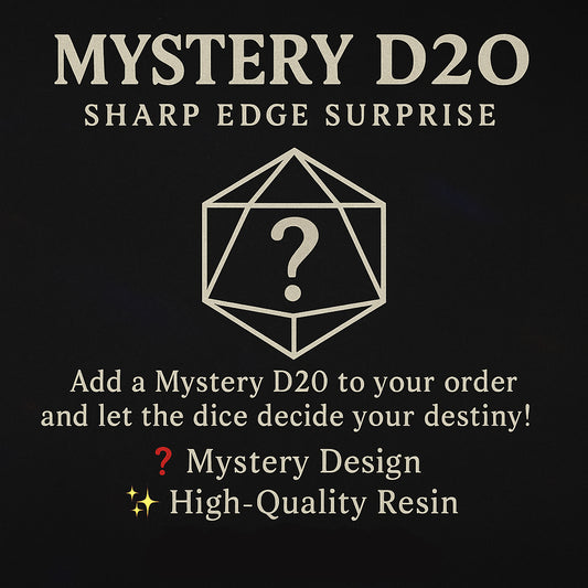 IceForge Dice Canada - Mystery D20 – Sharp Edge Surprise