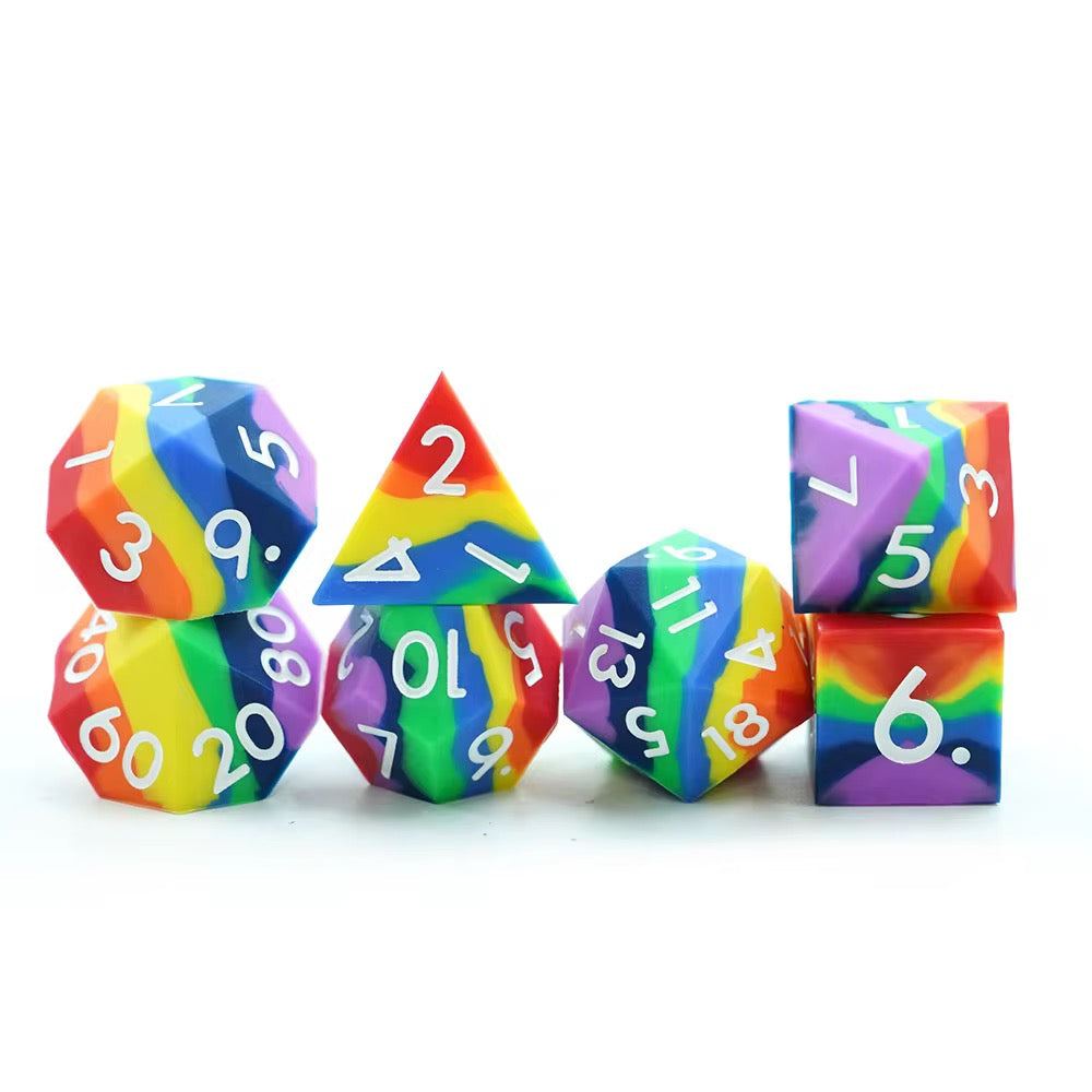 IceForge Dice Canada - Prism Surge - Silicone Dice Set