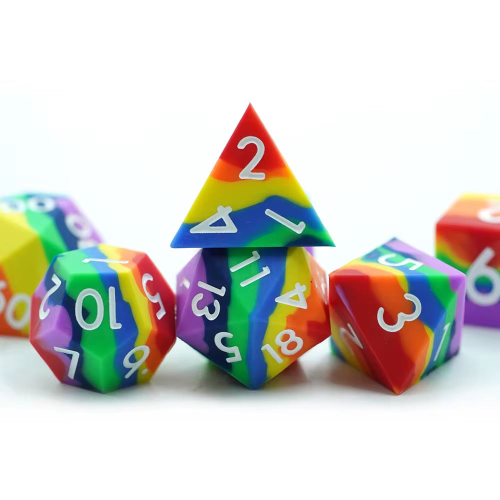IceForge Dice Canada - Prism Surge - Silicone Dice Set