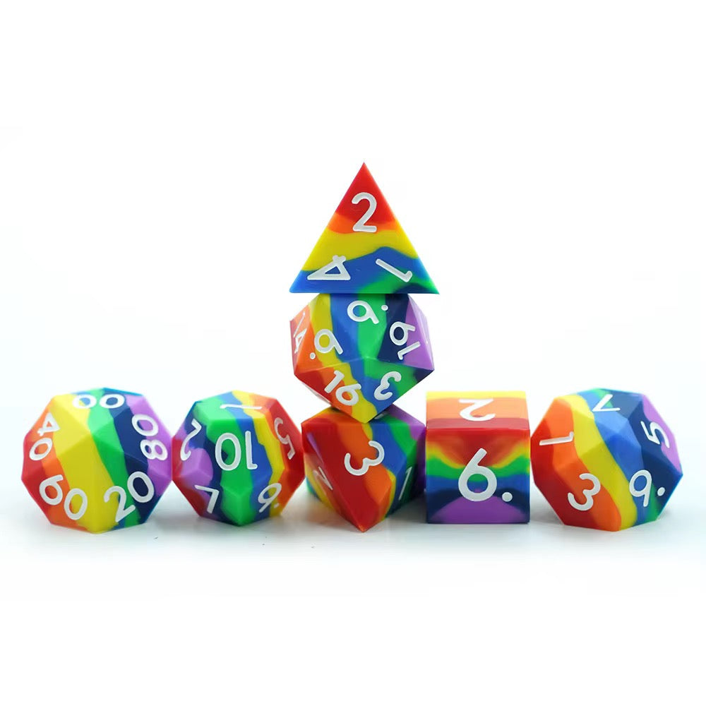 IceForge Dice Canada - Prism Surge - Silicone Dice Set