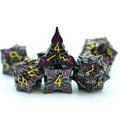 IceForge Dice Canada - Arcane Ember - Metal Dice Set