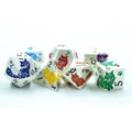 IceForge Dice Canada - Emberforge Relic – Gilded Metal Dice Set
