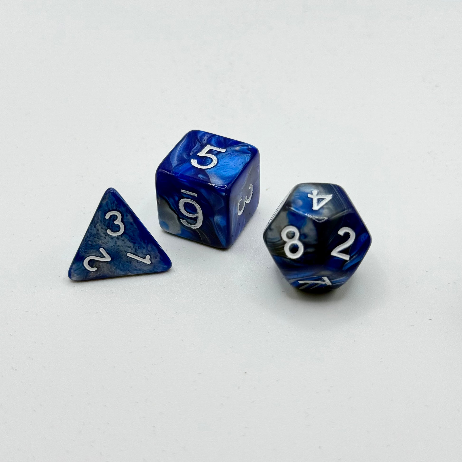 IceForge Dice Canada - Tidal Veil Dice Set