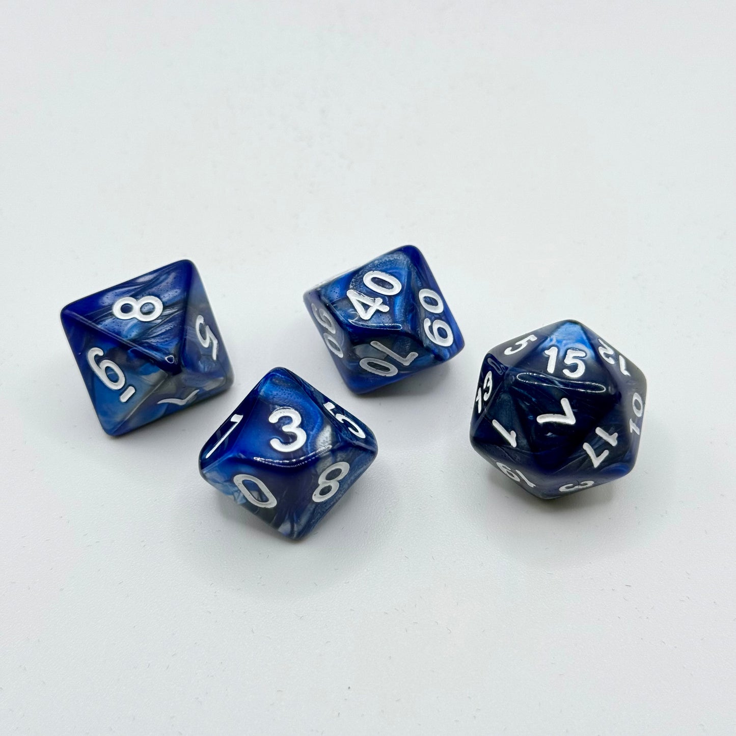 IceForge Dice Canada - Tidal Veil Dice Set