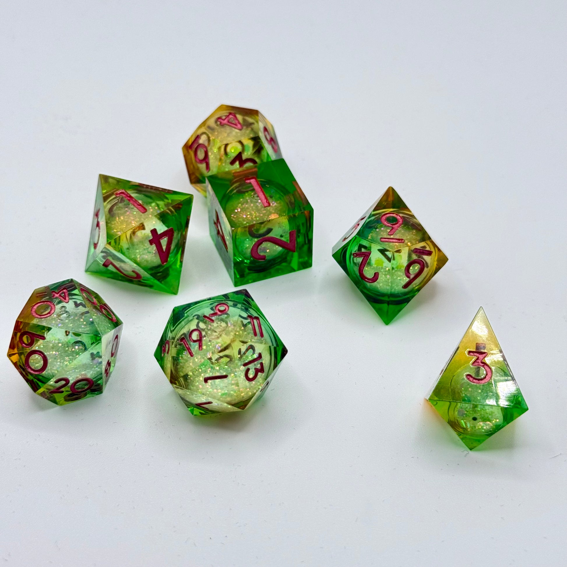 IceForge Dice Canada - Dragon's Hoard Liquid Core Dice Set