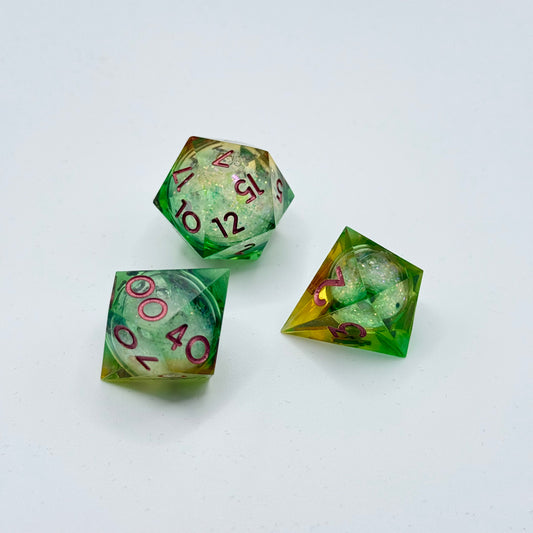 IceForge Dice Canada - Dragon's Hoard Liquid Core Dice Set