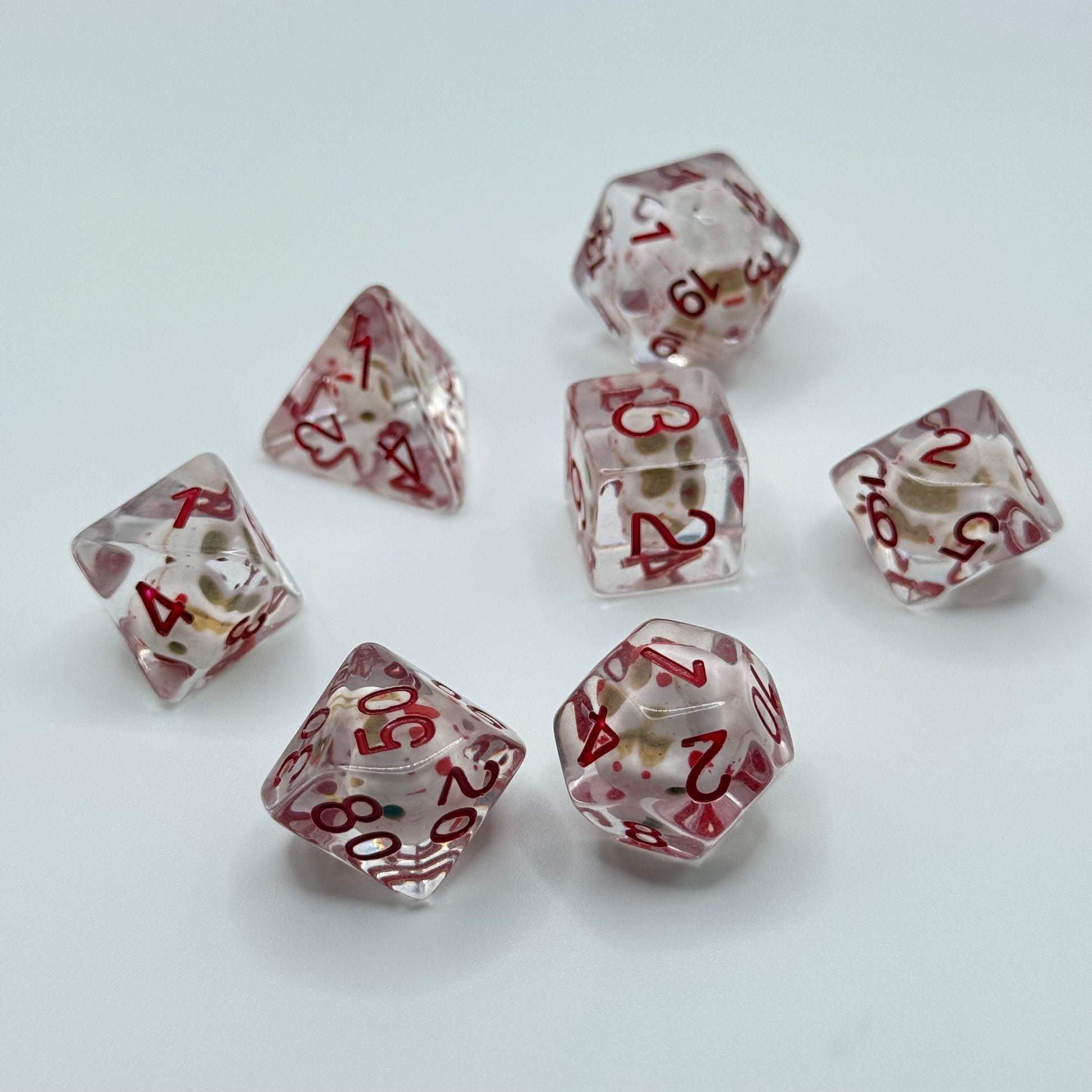 IceForge Dice Canada - Cursed Skull Resin Dice Set