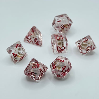 IceForge Dice Canada - Cursed Skull Resin Dice Set
