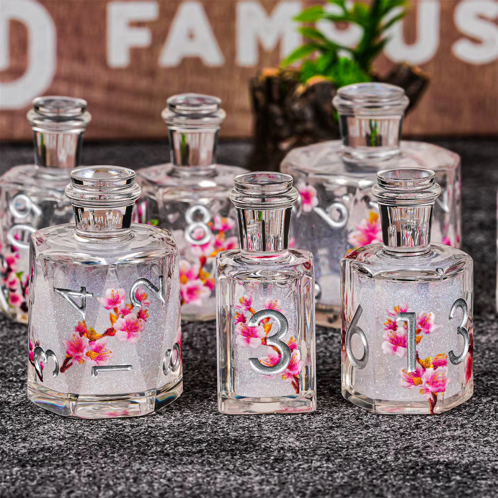 Potion of Petalglow – Liquid Core Dice Set