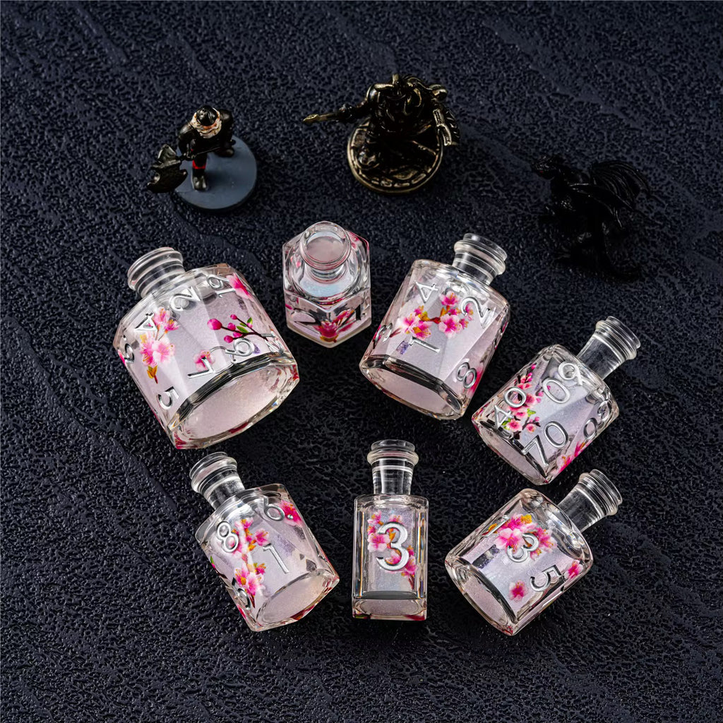 Potion of Petalglow – Liquid Core Dice Set