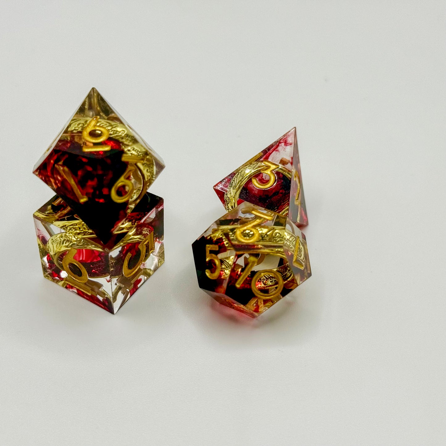 IceForge Dice Canada - Ring of Fire - Floating Ring Dice Set