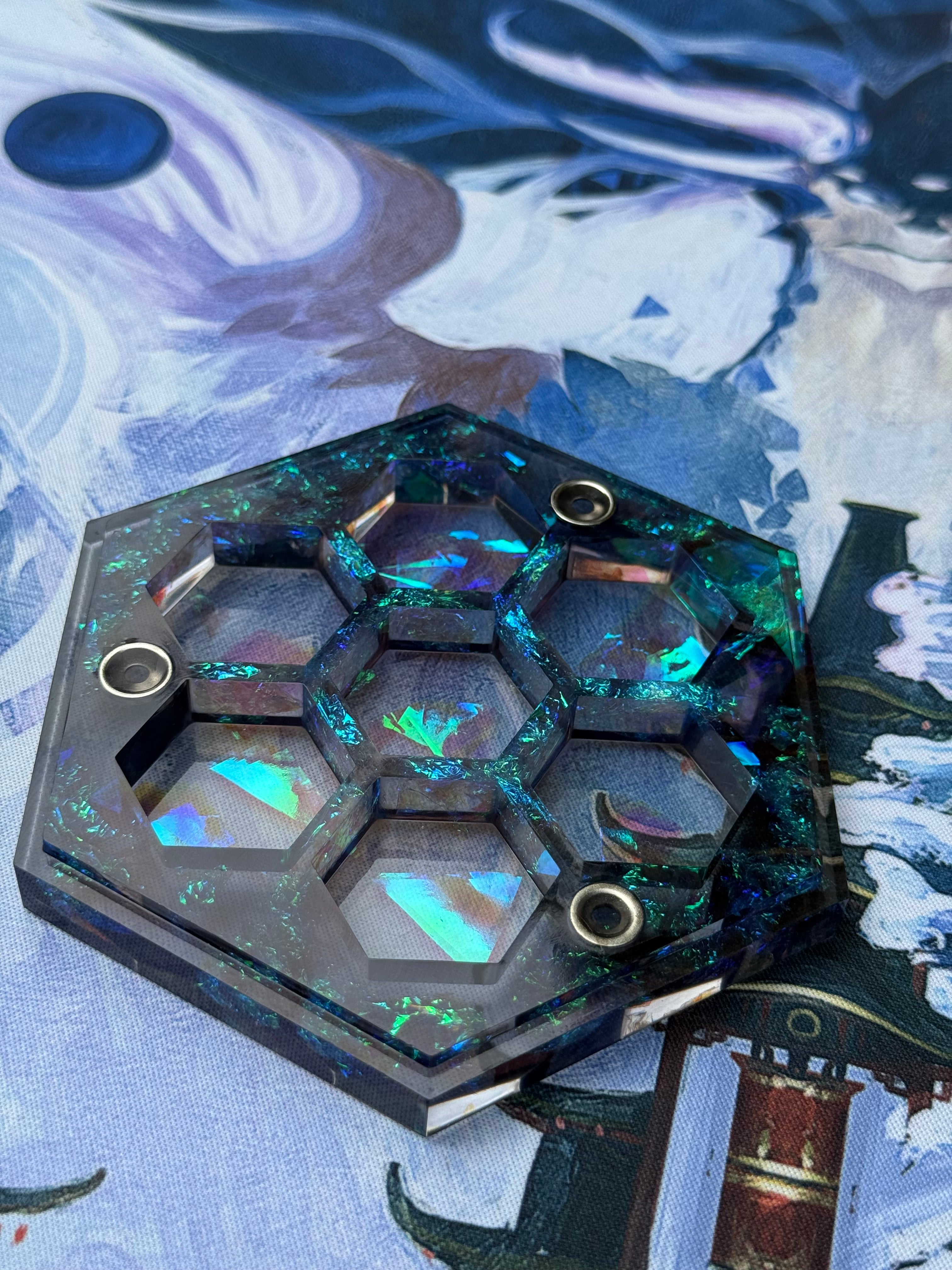 IceForge Dice Canada - Nebula Hex Dice Box