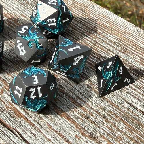 Aetherwing – Ensemble de dés en métal